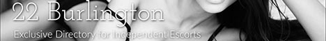 22 Burlington Exclusive Directory for Independent Escorts